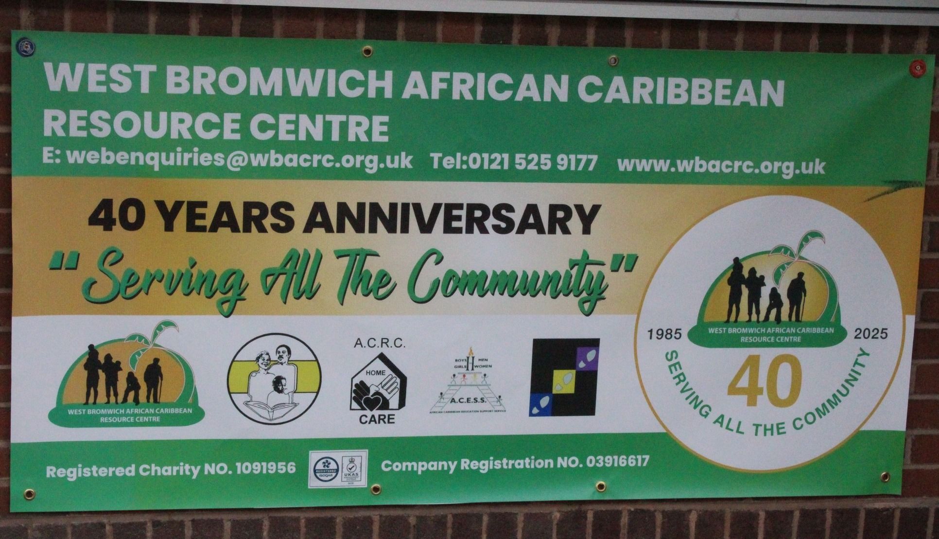 40th Anniversary Banner