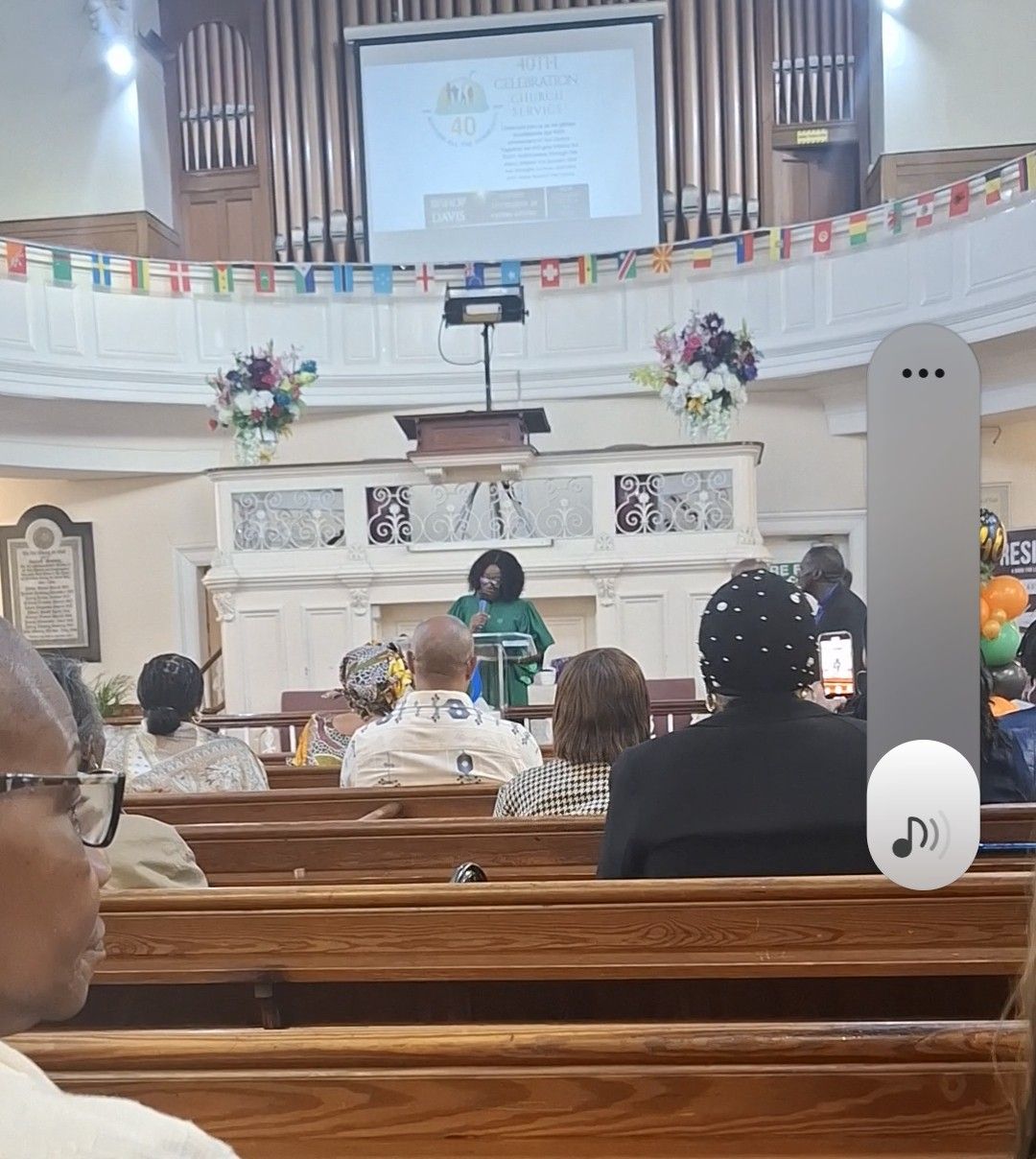 40th Anniversary Thanks Giving Church Service