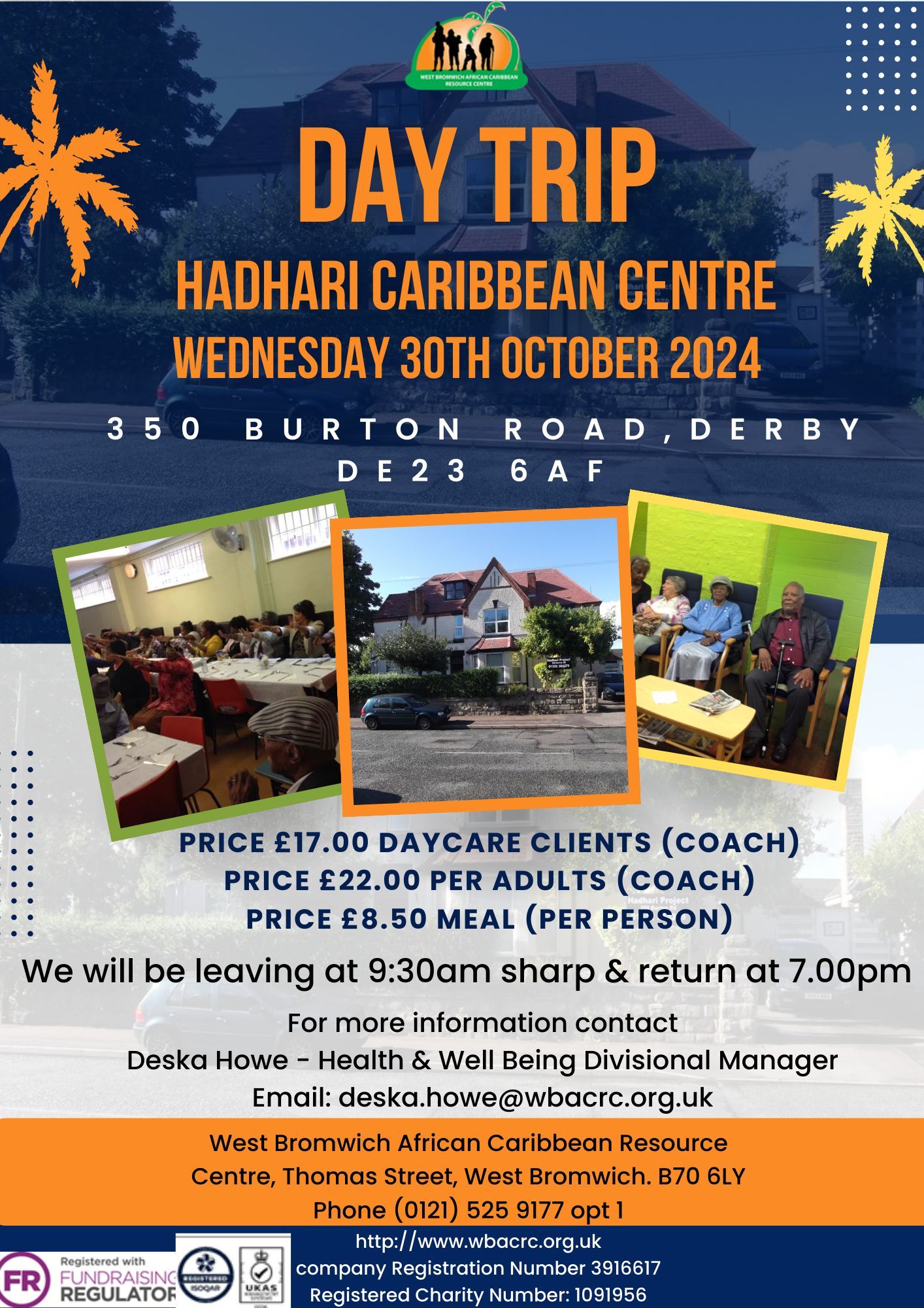 Hadhari Day Centre Trip Flyer