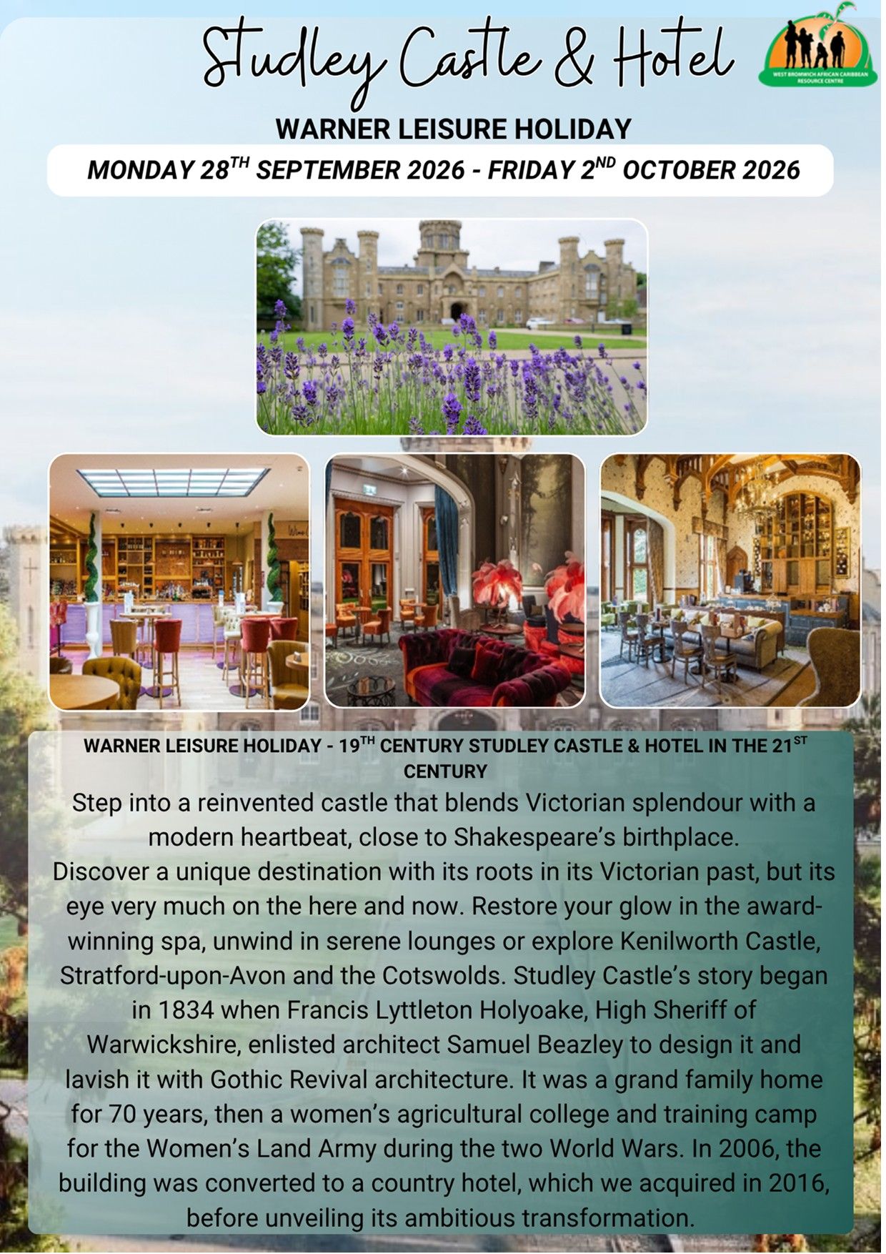 Studley Castle Holiday Pg 2
