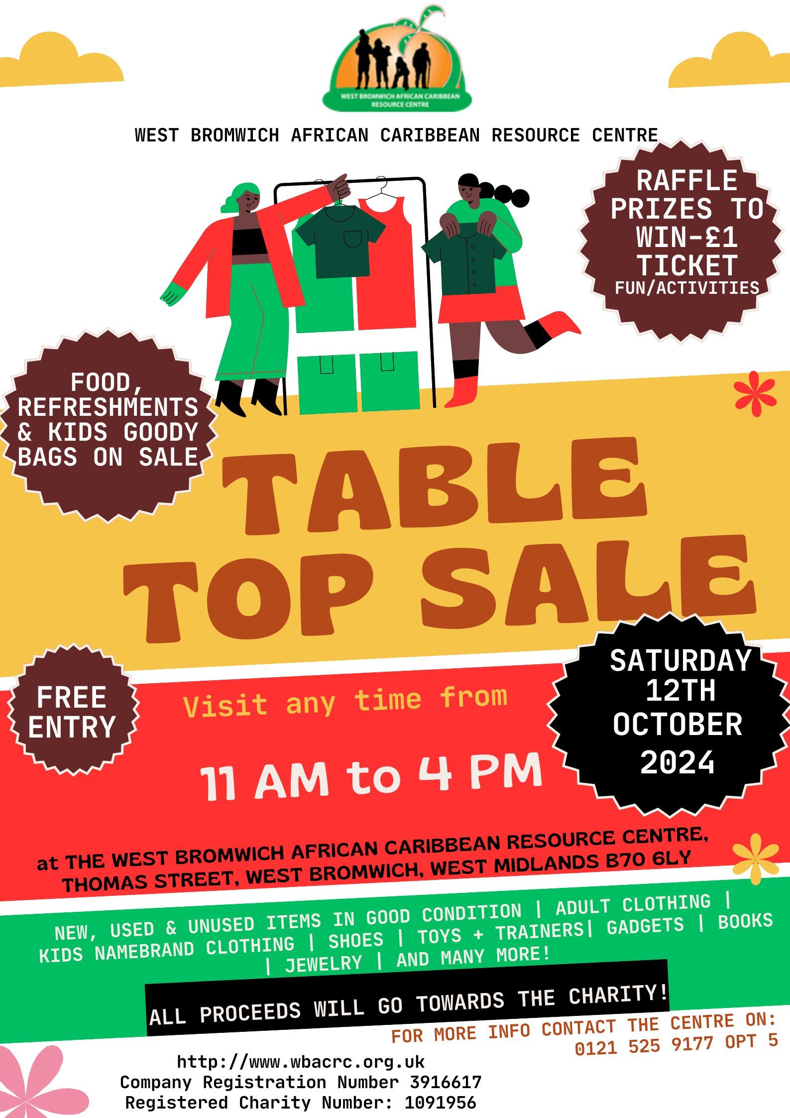 Table Top Flyer